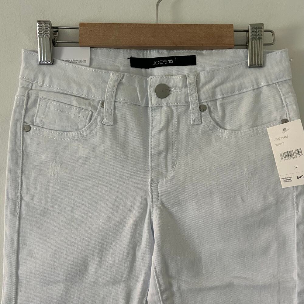 5/$25 Joe's Jeans Girl's The Markie Mid-Rise Skinny Ankle Distressed Jeans 12 - Picture 2 of 11